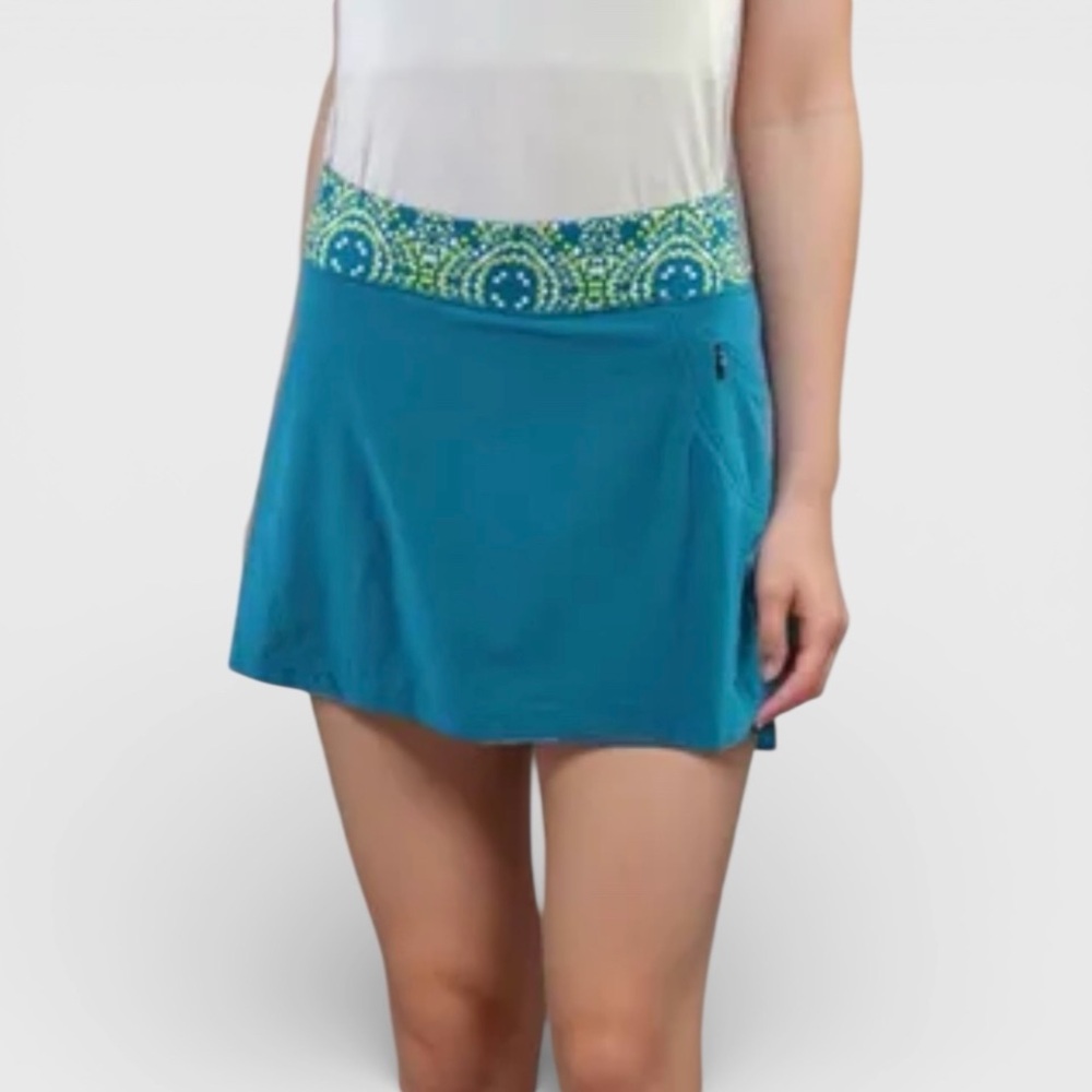🔥217 10/$50🏄🏻‍♀️ Columbia Blue Swim Workout Active Skort